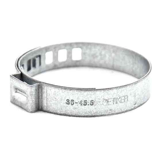 Хомути OETIKER оцинковані 36-45,5мм (9мм/0,75мм/10мм) Київ