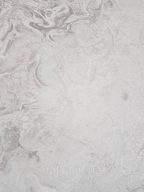 Шпалери вінілові на флізеліні гарячого тиснення DU&KA 1.06х10 вензель основа під штукатурку сірі коричневі Київ - фото 1