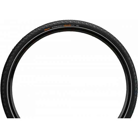 Покрышка Continental CONTACT Plus, 28", 700 x 32C, 28 x 1 1/4 x 1 3/4, 32-622, черная, не складная, светоотражающая, SafetyPlus Breaker, 750гр. Киев