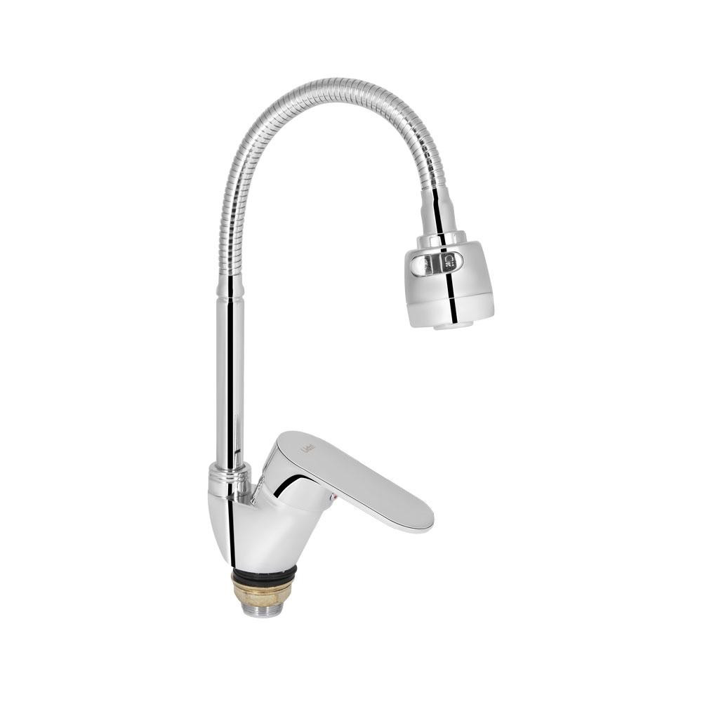 Змішувач для кухні Lidz Tani 008F4 з гнучким виливом (k40) LDTAN008F4CRM44972 Chrome Київ - фото 1