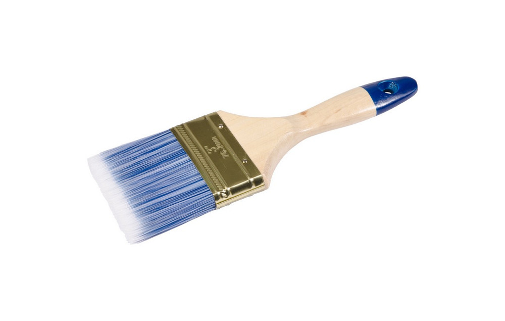 Пензель малярський флейцевий MASTERTOOL "МІКС" 3.0" 75 мм/16 мм/60 мм 91-1775 Коломия - фото 1