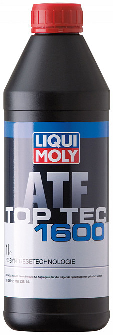 LIQUI MOLY 3659 Top Tec ATF 1600 — Синтетична трансмісійна рідина для АКПП | Максимальний захист та плавна робота сучасних трансмі Ковель - фото 1