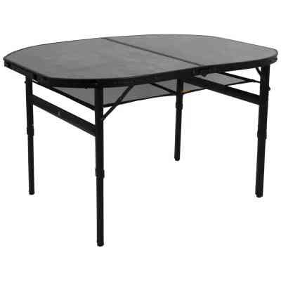 Туристичний стіл Bo-Camp Northgate Oval 120x80 cm Black/Grey (1404187) Вінниця