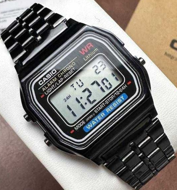 Годинник Casio Vintage A159 Total Black | касіо A168 | часы касыо A159 Київ - фото 5