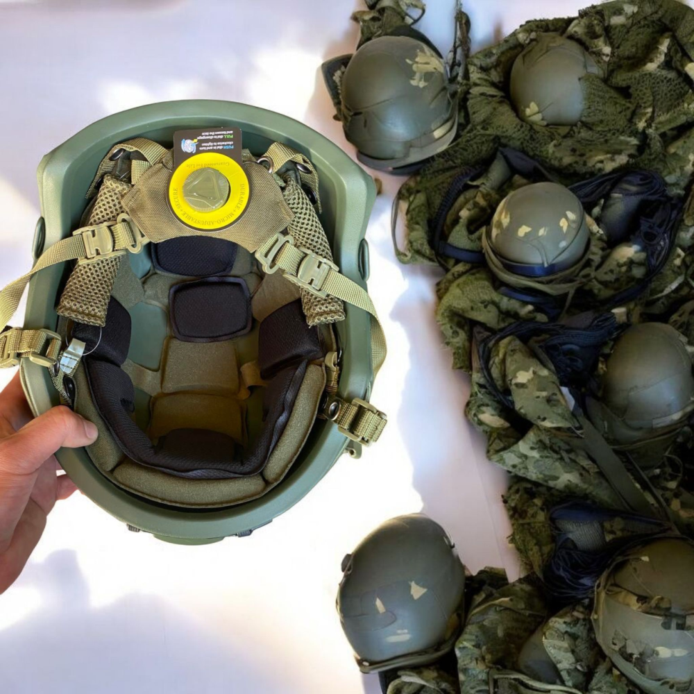 Шолом тактичний FAST NIJ IIIA балістичний кевларовий Олива | Ranger Green Одесса - изображение 7