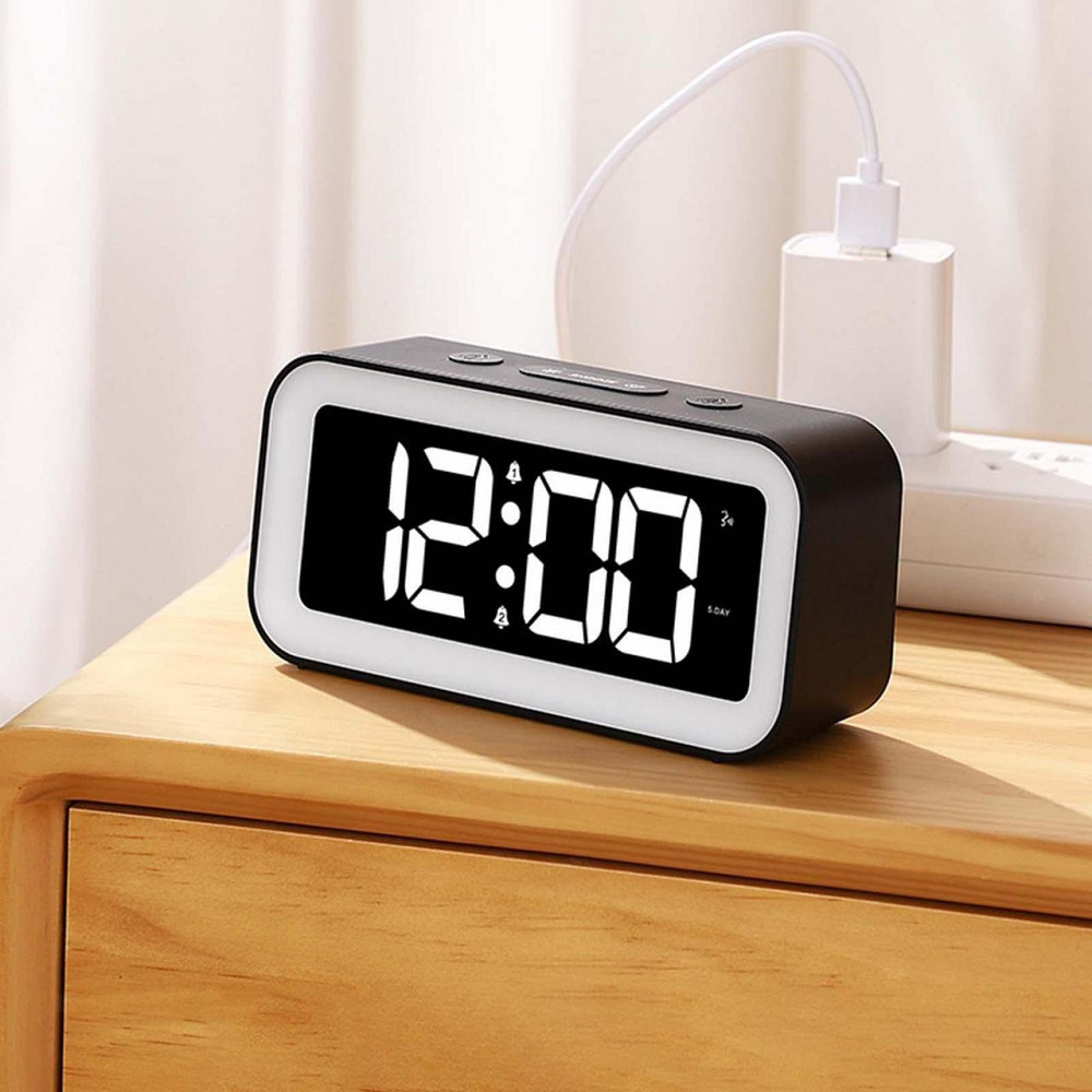 Годинники електронні настільні 40544, / 7336/ з LED підсвіткою та USB Дніпро - фото 5