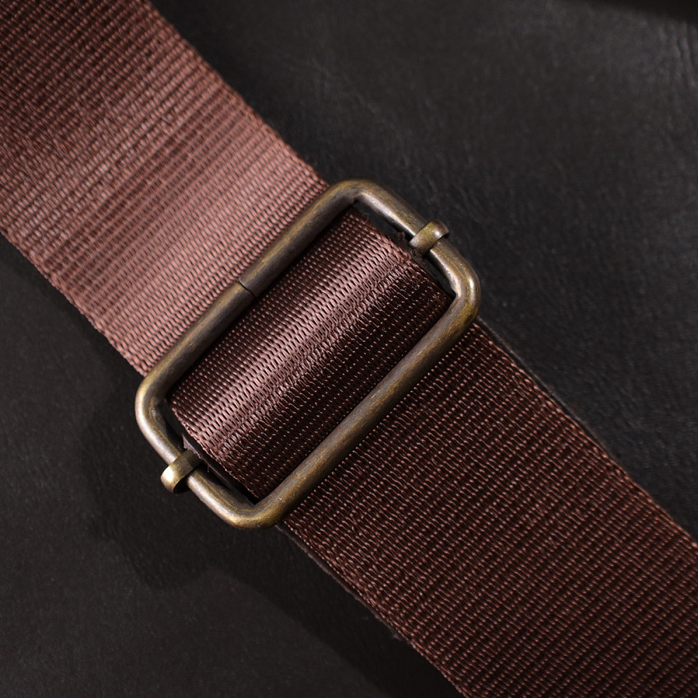 Вертикальная мужская сумка через плечо из гладкой натуральной кожи Shvigel 20868_1 Коричневый Киев - изображение 1