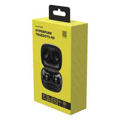 Наушники Hator Hyреrpunk Truedots SyncHUB Black (HTA411) Винница
