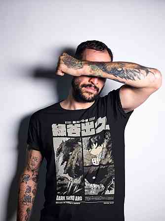 Футболка аниме Моя геройская академия оверсайз (S/M/L) Черний AnimeJ0133 Днепр