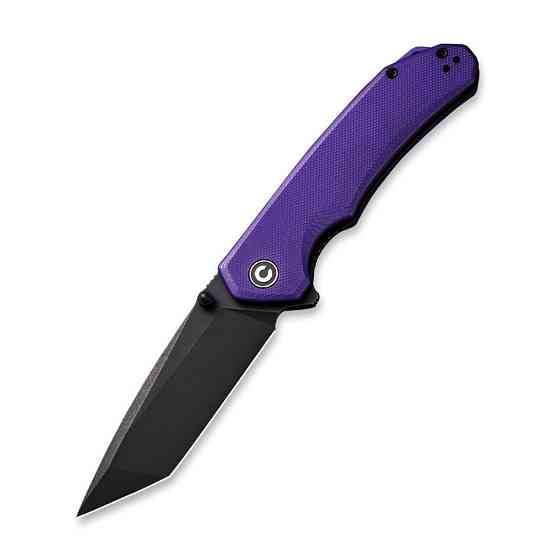 Нож складной туристический Civvi Brazen, (8.8 см) D2 / G10 фиолетовый Киев