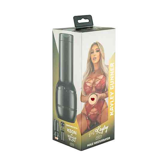 Мастурбатор Kiiroo Feel Kayley Gunner PBC, сумісний з PowerBlow і Keon Sex Aura Київ