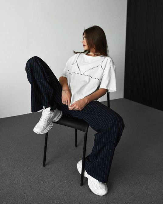 Футболка біла semi ВТ6338 Одеса - фото 5