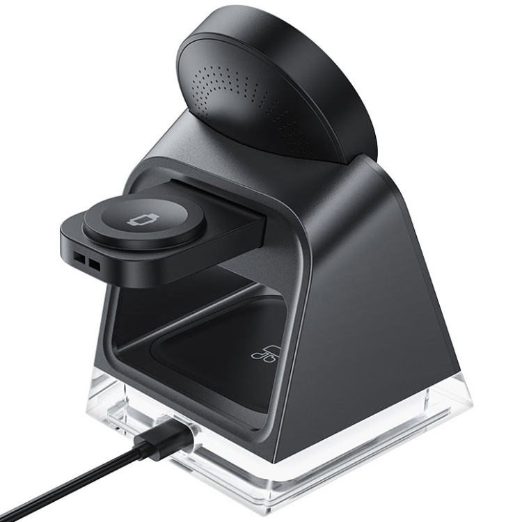 Зарядний пристрій Wireless QI 3in1 15W E17 Acefast Вінниця - фото 4