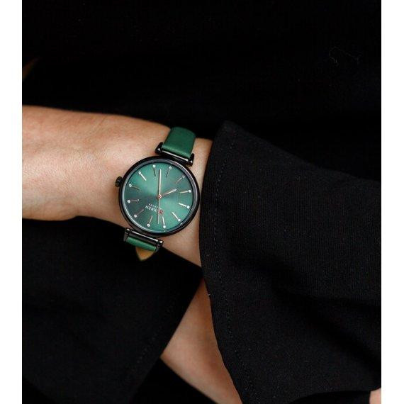 Жіночий наручний годинник Curren Grass (Зелений) Вінниця - фото 5
