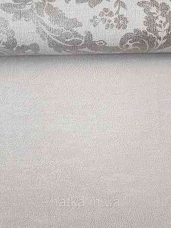 Обои виниловые на флизелине AS creation Perfect 1.06Х10 полоски волны однотонные структурные кремовые Киев