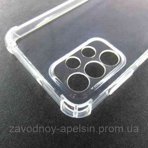 Samsung A23 A235 Прозорий чохол (захист камери + кути) Одеса