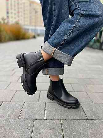 Без бренда Черевики жіночі ARTO 102 чорні (зима, шкіра натуральна) (5222) 38 Коломия