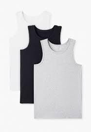 Набір чоловічих майок із бавовни Lans L 11.03 L Київ - фото 5