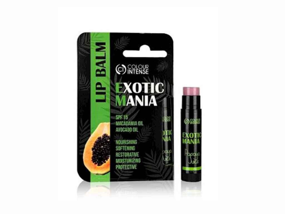 Бальзам для губ Exotic Mania 5г 03 Сік Папайя ТМ Colour Intense   Solmir Київ - фото 1