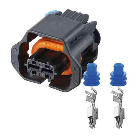 Разъем коннектор 2-кон., Дат, Температуры, Топл, Форсунка, 15397337, Bosch Универсальная, Много марок 40360 Киев