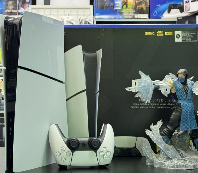 Приставка: SONY PlayStation 5 PS5 Slim Digital. Київ - фото 1