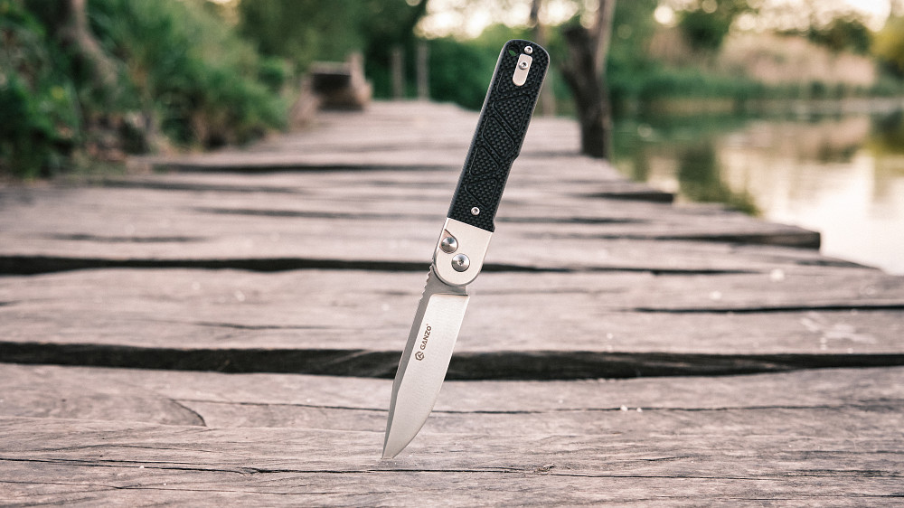 Ніж складаний Ganzo G767-BK чорний Київ - фото 12