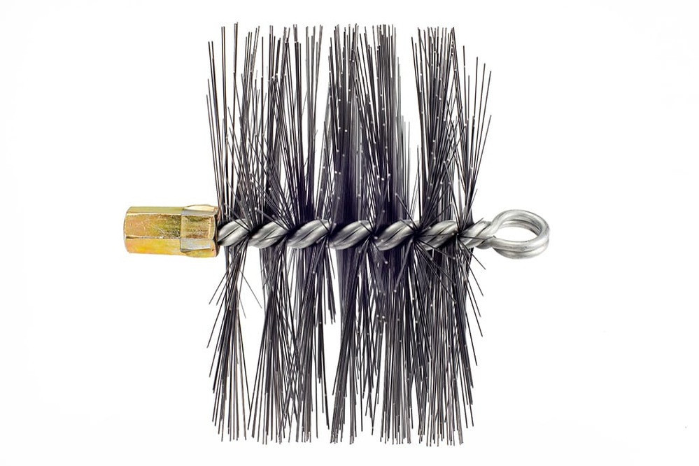 Металлическая щетка для чистки дымохода Savent 160 мм Киев - изображение 1