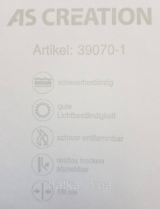 Шпалери вініл на флізеліні A.S.Creation Maison charme 0.53x10 у крапку в горошок білі на блакитному Київ - фото 5