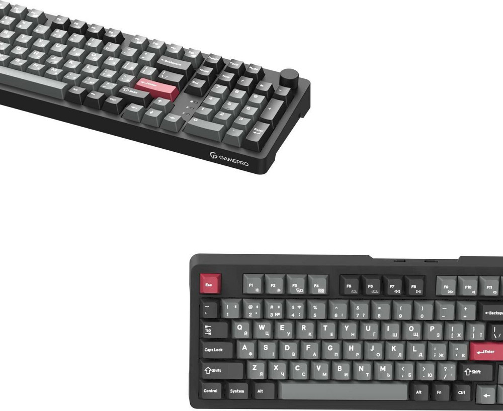 Клавіатура бездротова GamePro Asgard Drakkar Keychron Super Red Switch Black (MK305BK) ( 11600 ) Харків - фото 5