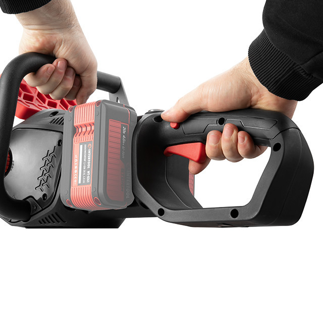 Пила ланцюгова акумуляторна безщіткова 40 В (2×20 В), шина 35 см, SDS-система натяжки ланцюга, без ЗП та АКБ, STORM INTERTOOL Київ - фото 9