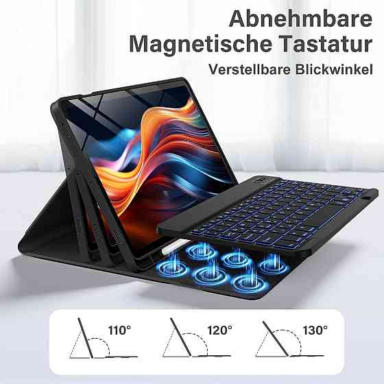 УЦЕНКА! Противоударный чехол-книжка ROOFEI на Samsung Galaxy Tab S9 Fe 10.9 Inch/S9 11 Inch 2023 (SM-X710/SM-X716B/SM-X718U) Днепр