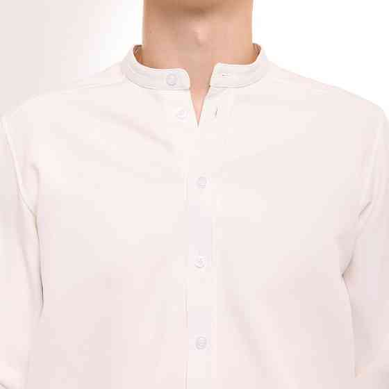 Молочна сорочка чоловіча з довгими рукавами Pobedov Legend Київ