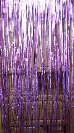 Дощик для фотозони матовий 1 м на 1 м малиновий Київ