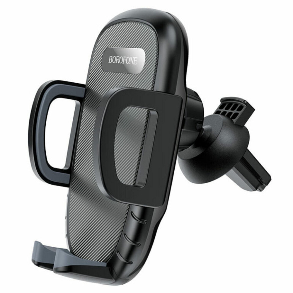 Тримач для мобільного BOROFONE BH52 Windy air outlet car holder Black Grey Київ - фото 1