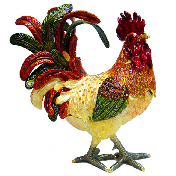 Шкатулка для украшений декоративная Петух Киев - изображение 1