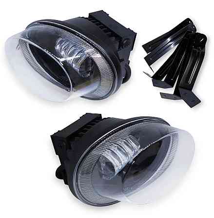 Протитуманні фари LED Chevrolet AVEO(Т250) біла + жовта (два режими) 40 ватт Харків