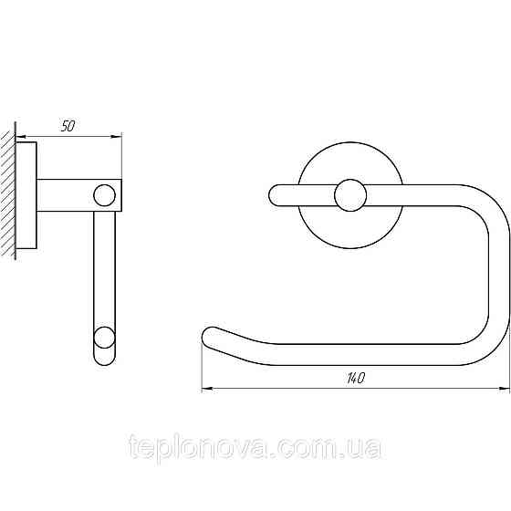 Держатель туалетной бумаги Perfect Sanitary Appliances SP 8116 Черновцы