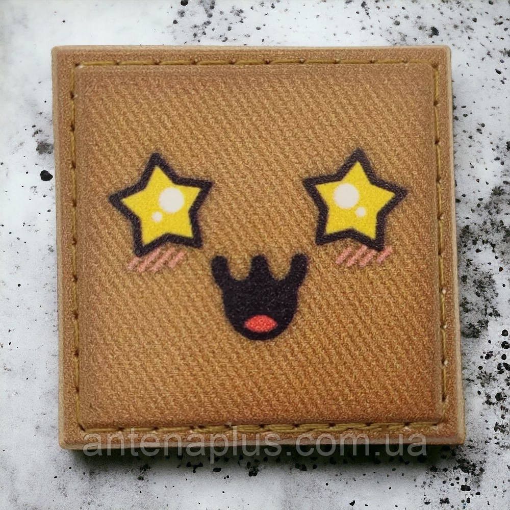 Смайлик № 2 шеврон / патч Київ - фото 1