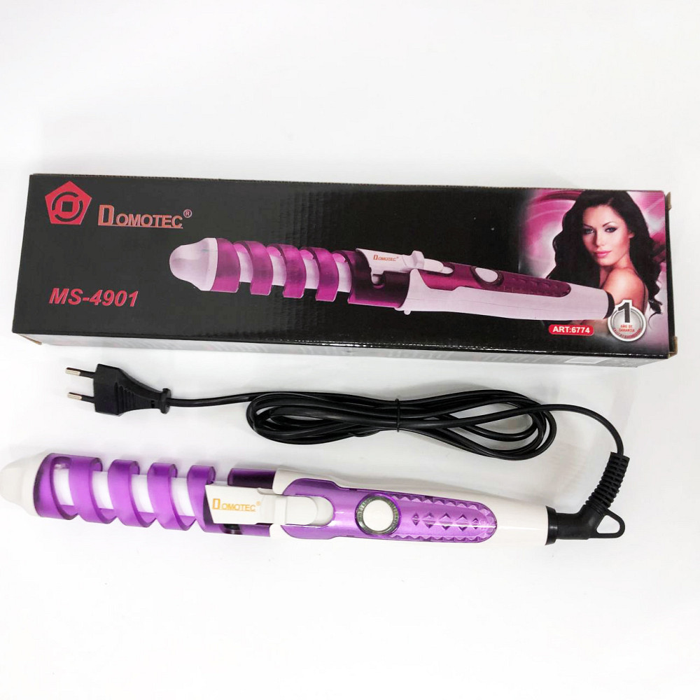 Щипці для завивки хвилястого волосся Domotec MS 4901, Плойка для створення об'ємних зачісок VS-30 Івано-Франківськ - фото 7