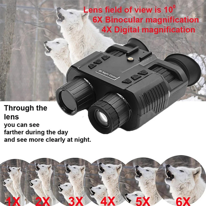 Бінокль (прилад) нічного бачення NV8000 із кріпленням на голову Вінниця - фото 9