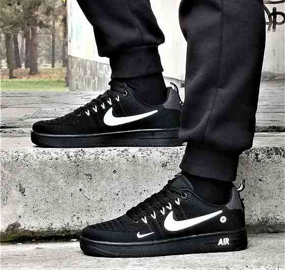 Кросівки Nike Force Чорні Чоловічі Форси Найк (розміри: 40,41,42,43) Дніпро