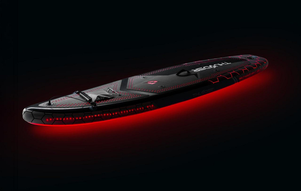 Надувна SUP дошка (Сапборд) з LED підсвічуванням THUNDER LUMOS 320 Київ - фото 9