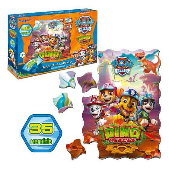 Детские магнитные пазлы 