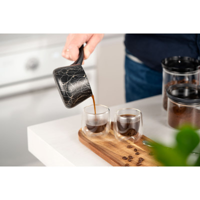 Турка Ardesto BLACK MARS граніт бакелітова ручка 0.35 (AR0835SG) Вінниця - фото 12