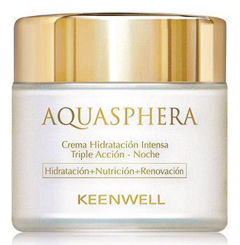 Нічний крем потрійної дії, що інтенсивно зволожує, Keenwell 80 мл Дніпро - фото 1