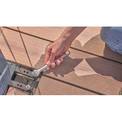 Ключ Bosch гаечный, набор 12шт, комбинированный, 6-19мм, CrV (1.600.A02.Z9D) Винница