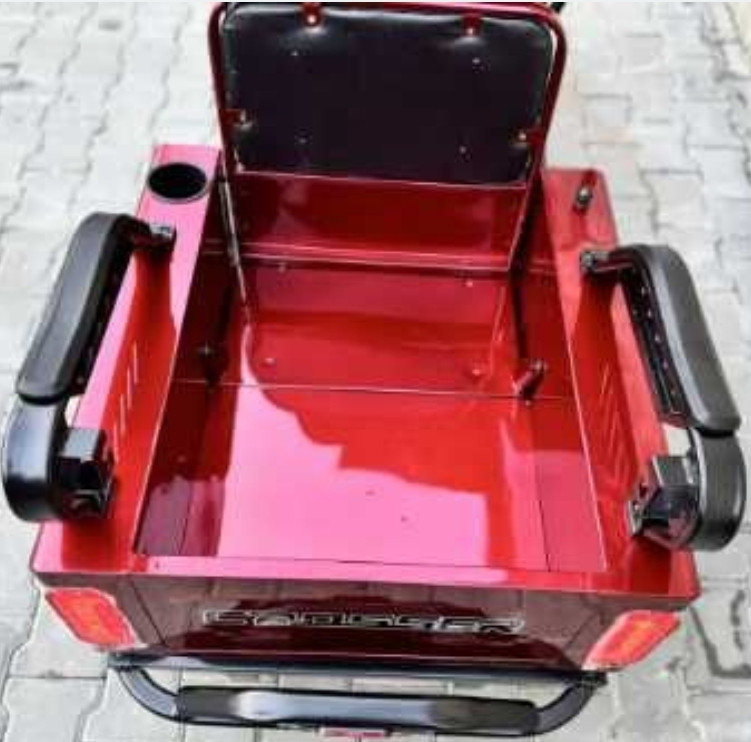 Електротрайк Crosser TR-5 (Мотор 800W 72V 20Ah) Колеса 10 - Червоний. Харків - фото 3