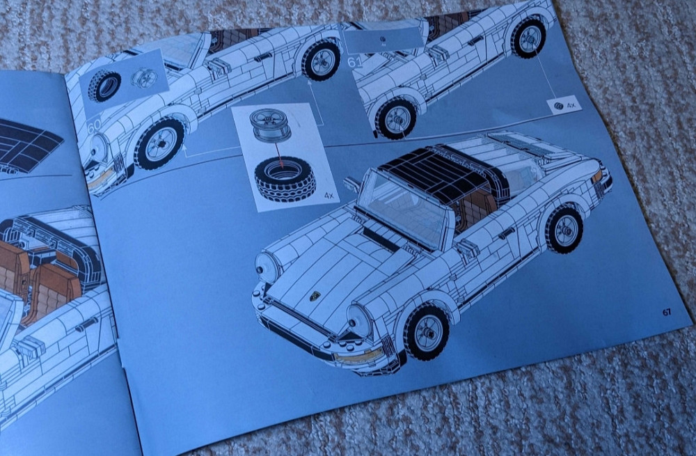 Конструктор 1в1 Lego Creator 10295-Porsche 911 Turbo/Targa Київ - фото 4