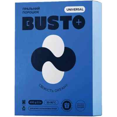 Пральний порошок Busto Universal Свіжість океану 400 г (4820178065344) Вінниця