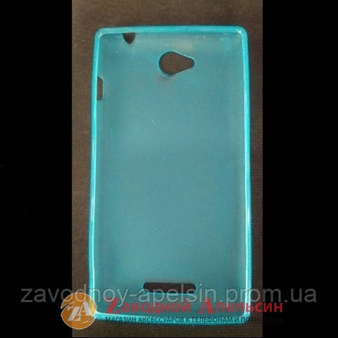 Sony Xperia C S39h C2305 захисний чохол Cover blue Одеса - фото 2